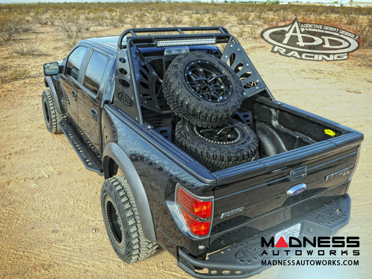 Ford Raptor and F-Series Chase Rack Lite w/o Tire Carrier by Addictive Desert Designs 